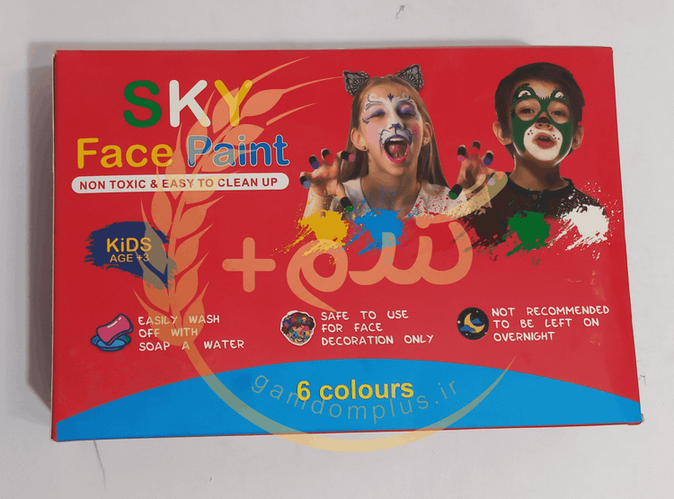 رنگ مخصوص گریم صورت برند SKY