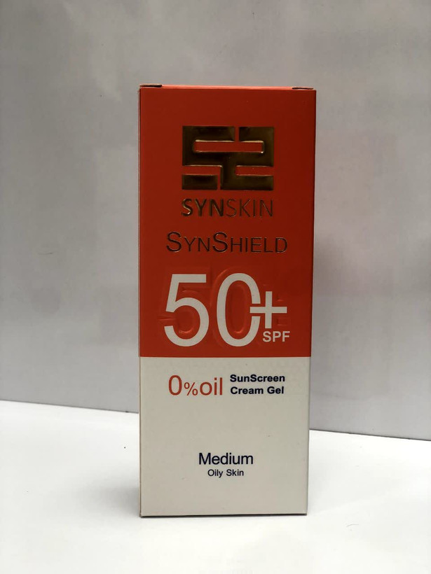 کرم ژل ضدآفتاب ساین اسکین رنگی مدل Syn Shield