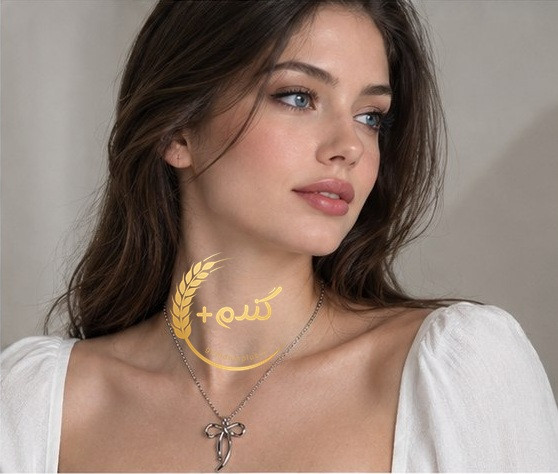 گردنبند طرح پاپیون